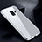 Funda Bumper Lujo Marco de Aluminio Espejo 360 Grados Carcasa para Samsung Galaxy S9 Blanco