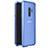 Funda Bumper Lujo Marco de Aluminio Espejo 360 Grados Carcasa para Samsung Galaxy S9 Plus Azul