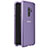 Funda Bumper Lujo Marco de Aluminio Espejo 360 Grados Carcasa para Samsung Galaxy S9 Plus Morado