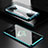 Funda Bumper Lujo Marco de Aluminio Espejo 360 Grados Carcasa para Xiaomi Black Shark 3 Verde