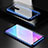 Funda Bumper Lujo Marco de Aluminio Espejo 360 Grados Carcasa para Xiaomi Mi 9T Pro Azul