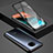 Funda Bumper Lujo Marco de Aluminio Espejo 360 Grados Carcasa para Xiaomi Poco F2 Pro Negro