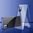 Funda Bumper Lujo Marco de Aluminio Espejo 360 Grados Carcasa para Xiaomi POCO M3 Pro 5G Azul
