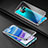 Funda Bumper Lujo Marco de Aluminio Espejo 360 Grados Carcasa para Xiaomi Redmi 10X 5G Plata