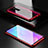 Funda Bumper Lujo Marco de Aluminio Espejo 360 Grados Carcasa para Xiaomi Redmi K20 Rojo