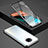 Funda Bumper Lujo Marco de Aluminio Espejo 360 Grados Carcasa para Xiaomi Redmi K30 Pro Zoom Plata