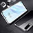 Funda Bumper Lujo Marco de Aluminio Espejo 360 Grados Carcasa T01 para Huawei P30 Lite Plata