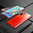 Funda Bumper Lujo Marco de Aluminio Espejo 360 Grados Carcasa T01 para Huawei P30 Pro Rojo
