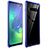 Funda Bumper Lujo Marco de Aluminio Espejo 360 Grados Carcasa T01 para Samsung Galaxy S10 Plus Azul