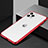 Funda Bumper Lujo Marco de Aluminio Espejo 360 Grados Carcasa T02 para Apple iPhone 11 Pro Rojo