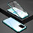 Funda Bumper Lujo Marco de Aluminio Espejo 360 Grados Carcasa T02 para Samsung Galaxy S20 Ultra 5G Verde