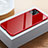 Funda Bumper Lujo Marco de Aluminio Espejo 360 Grados Carcasa T03 para Apple iPhone 12 Pro Rojo