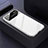 Funda Bumper Lujo Marco de Aluminio Espejo 360 Grados Carcasa T04 para Apple iPhone 11 Pro Max Blanco