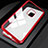 Funda Bumper Lujo Marco de Aluminio Espejo 360 Grados Carcasa T04 para Huawei Mate 20 Pro Rojo
