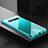 Funda Bumper Lujo Marco de Aluminio Espejo 360 Grados Carcasa T04 para Samsung Galaxy S10 Plus Cian