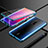 Funda Bumper Lujo Marco de Aluminio Espejo 360 Grados Carcasa T04 para Xiaomi Mi 9T Pro Azul