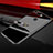 Funda Bumper Lujo Marco de Aluminio Espejo 360 Grados Carcasa T05 para Huawei Honor V20 Negro