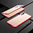 Funda Bumper Lujo Marco de Aluminio Espejo 360 Grados Carcasa T06 para Huawei P20 Pro Rojo