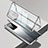 Funda Bumper Lujo Marco de Aluminio Espejo 360 Grados Carcasa T09 para Huawei P40 Pro Plata