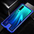 Funda Bumper Lujo Marco de Aluminio Espejo 360 Grados Carcasa T11 para Huawei P30 Azul