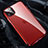 Funda Bumper Lujo Marco de Aluminio Espejo 360 Grados Carcasa T12 para Apple iPhone 11 Pro Max Rojo