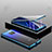 Funda Bumper Lujo Marco de Aluminio Espejo 360 Grados Carcasa T14 para Huawei Mate 20 Pro Azul
