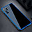 Funda Bumper Lujo Marco de Aluminio Espejo Carcasa M03 para Huawei P30 Pro New Edition Azul