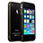 Funda Bumper Lujo Marco de Aluminio para Apple iPhone 4S Negro