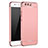 Funda Bumper Lujo Marco de Metal y Plastico M02 para Huawei P10 Oro Rosa