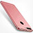 Funda Bumper Lujo Marco de Metal y Plastico para Huawei Honor V9 Oro Rosa