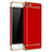 Funda Bumper Lujo Marco de Metal y Plastico para Xiaomi Mi 5 Rojo