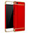 Funda Bumper Lujo Marco de Metal y Plastico para Xiaomi Mi 5S 4G Rojo