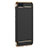 Funda Bumper Lujo Marco de Metal y Plastico para Xiaomi Mi Note 3 Negro