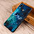 Funda Bumper Silicona Espejo Estrellado Carcasa para Huawei Honor 10 Lite Azul