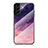 Funda Bumper Silicona Gel Espejo Estrellado Carcasa para Samsung Galaxy S21 5G Morado