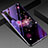 Funda Bumper Silicona Gel Espejo Flores Carcasa K01 para Huawei P40 Lite 5G Morado
