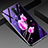 Funda Bumper Silicona Gel Espejo Flores Carcasa para Realme X2 Pro Rosa