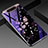 Funda Bumper Silicona Gel Espejo Flores Carcasa para Samsung Galaxy A80 Multicolor