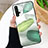 Funda Bumper Silicona Gel Espejo Patron de Moda Carcasa D01 para Huawei Honor 20 Verde
