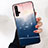 Funda Bumper Silicona Gel Espejo Patron de Moda Carcasa D01 para Huawei Honor 20S Azul