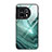 Funda Bumper Silicona Gel Espejo Patron de Moda Carcasa JM3 para OnePlus 11 5G Verde