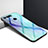 Funda Bumper Silicona Gel Espejo Patron de Moda Carcasa K01 para Huawei Honor View 20 Azul