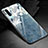 Funda Bumper Silicona Gel Espejo Patron de Moda Carcasa K01 para Huawei P30 Azul