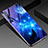 Funda Bumper Silicona Gel Espejo Patron de Moda Carcasa K01 para Xiaomi Mi 10 Azul Cielo