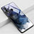 Funda Bumper Silicona Gel Espejo Patron de Moda Carcasa K02 para Huawei Honor 20 Lite Azul