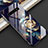 Funda Bumper Silicona Gel Espejo Patron de Moda Carcasa K04 para Samsung Galaxy S10 Marron