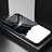 Funda Bumper Silicona Gel Espejo Patron de Moda Carcasa LS1 para Samsung Galaxy A71 5G Negro