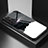 Funda Bumper Silicona Gel Espejo Patron de Moda Carcasa LS1 para Samsung Galaxy F13 4G Negro