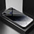 Funda Bumper Silicona Gel Espejo Patron de Moda Carcasa LS1 para Samsung Galaxy M01s Gris