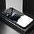 Funda Bumper Silicona Gel Espejo Patron de Moda Carcasa LS1 para Samsung Galaxy M02 Negro
